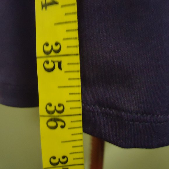 Suzy Shier Small Purple Yoke Neckline Mini Dress - Picture 6 of 7